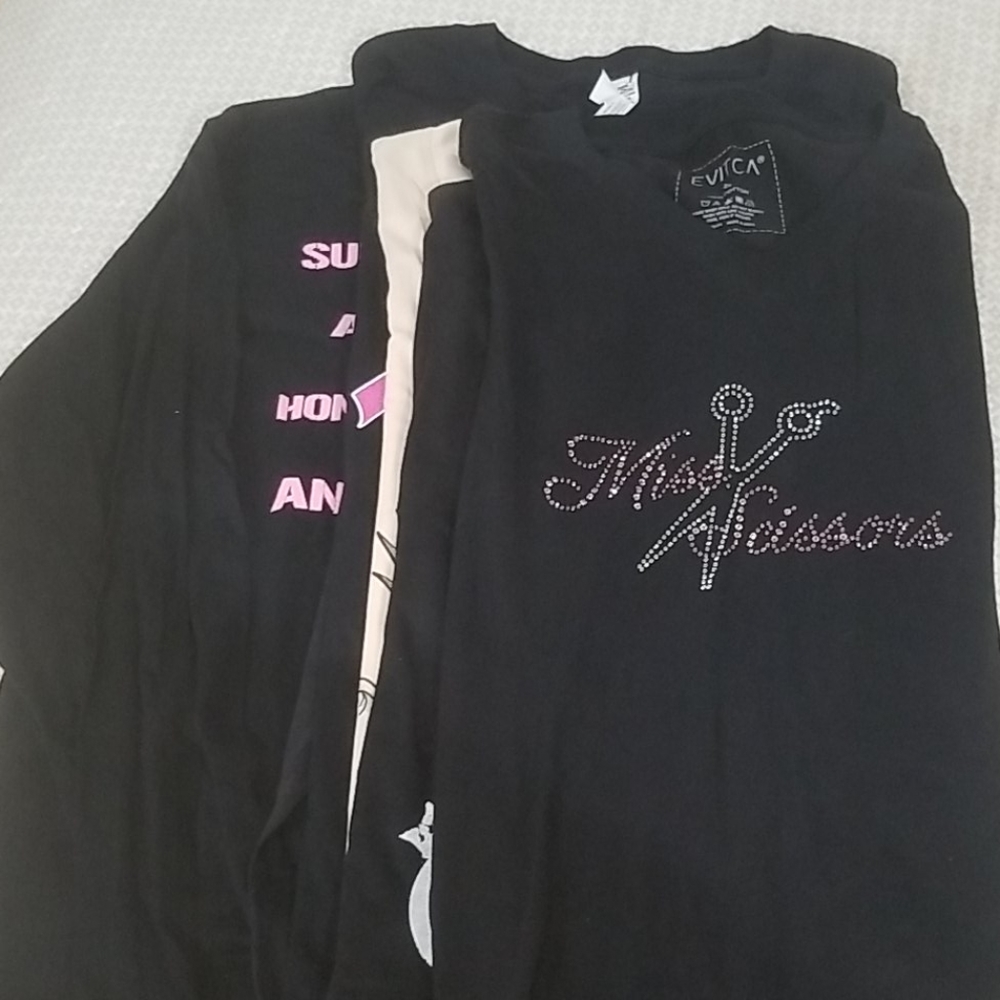Tee shirt bundle (2 long sleeved 3 short sleeved)